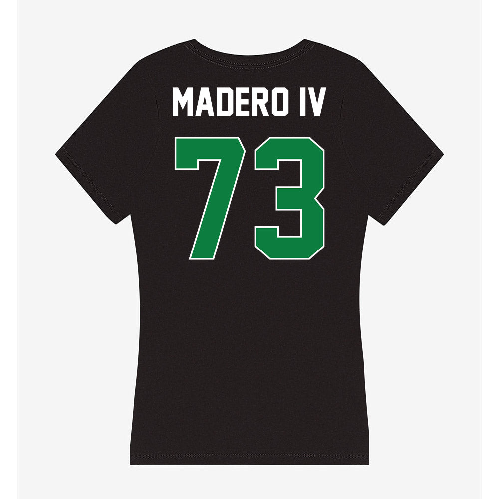 North Texas - NCAA Football : Julio Madero IV - Women's V-Neck T-Shirt-1