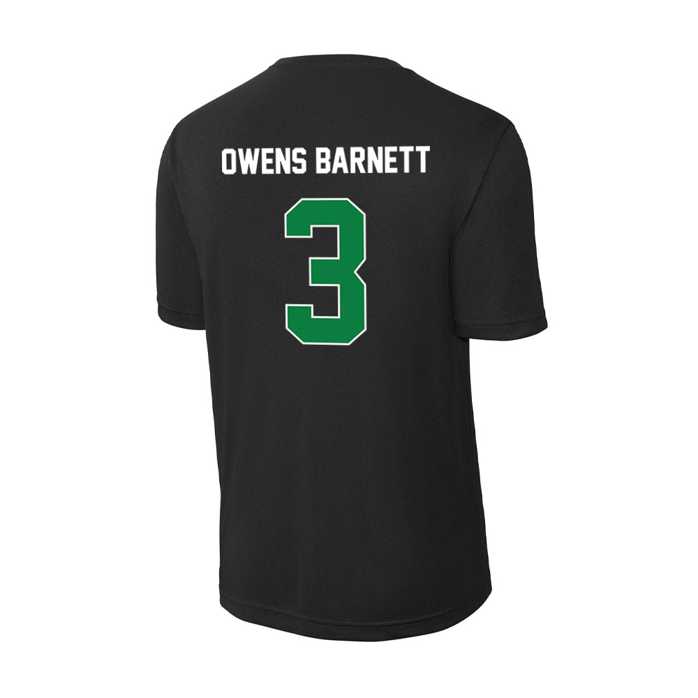 North Texas - NCAA Women's Basketball : Jazzy Owens Barnett - Activewear T-Shirt-1