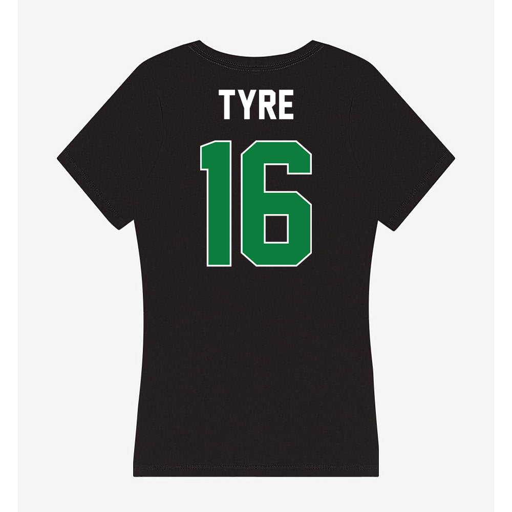 North Texas - NCAA Football : James Tyre - Women's V-Neck T-Shirt-1