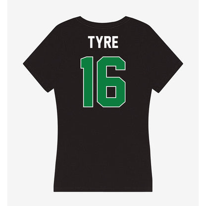 North Texas - NCAA Football : James Tyre - Women's V-Neck T-Shirt-1