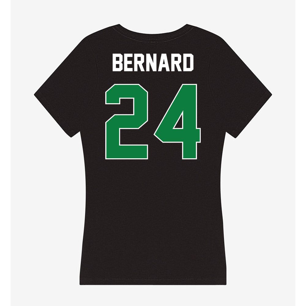 North Texas - NCAA Women's Soccer : Mia Bernard - Women's V-Neck T-Shirt-1