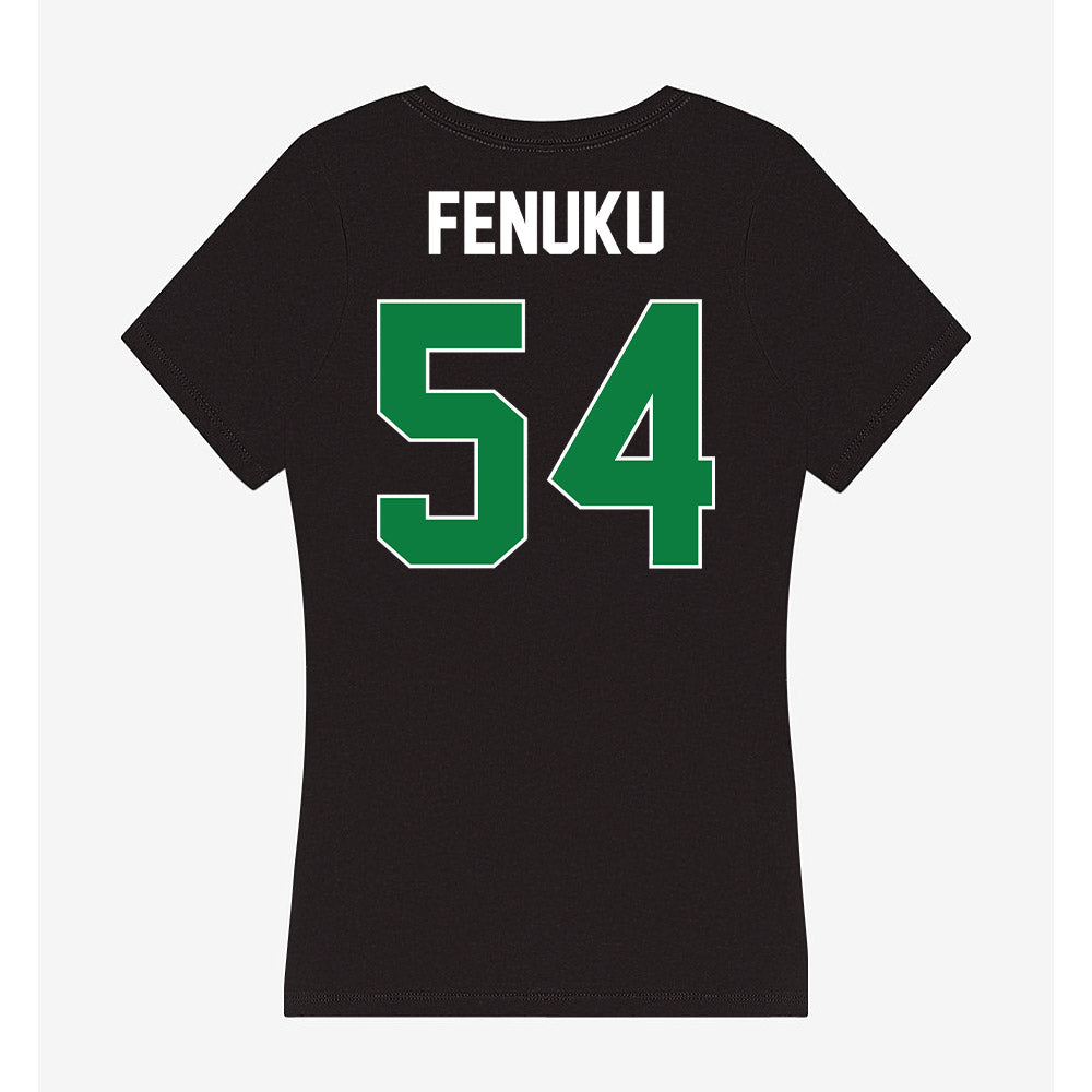 North Texas - NCAA Football : Henry Fenuku - Women's V-Neck T-Shirt-1