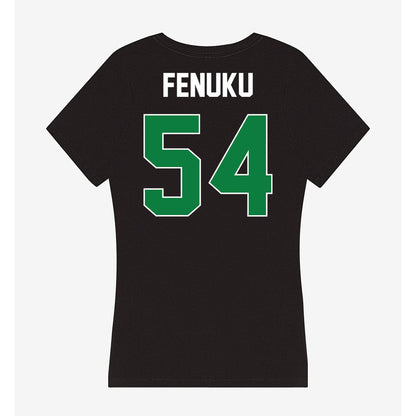 North Texas - NCAA Football : Henry Fenuku - Women's V-Neck T-Shirt-1