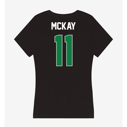 North Texas - NCAA Softball : Kadey McKay - Women's V-Neck T-Shirt-1