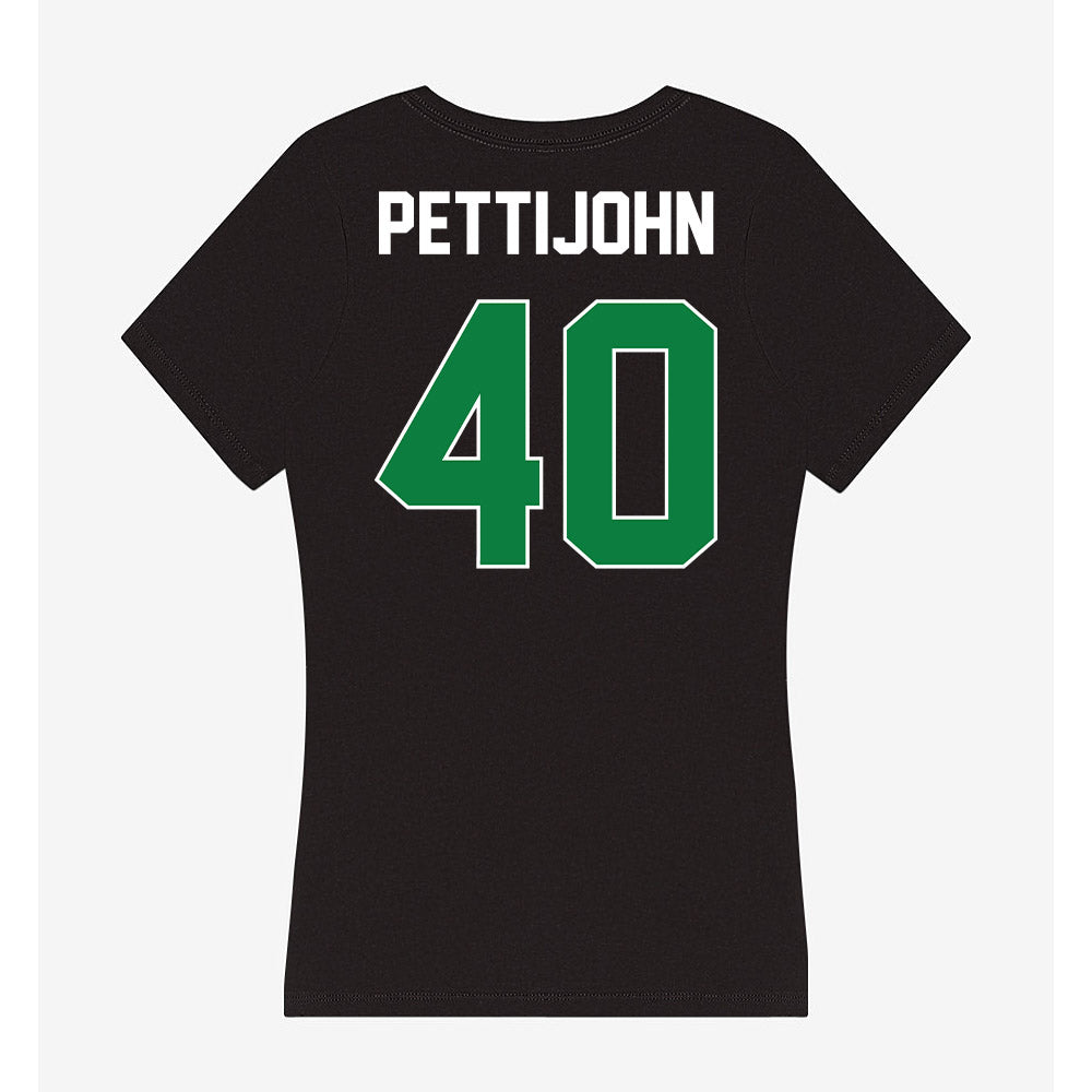 North Texas - NCAA Football : Kailer Pettijohn - Women's V-Neck T-Shirt-1