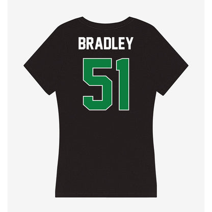 North Texas - NCAA Football : Keelene Bradley - Women's V-Neck T-Shirt-1