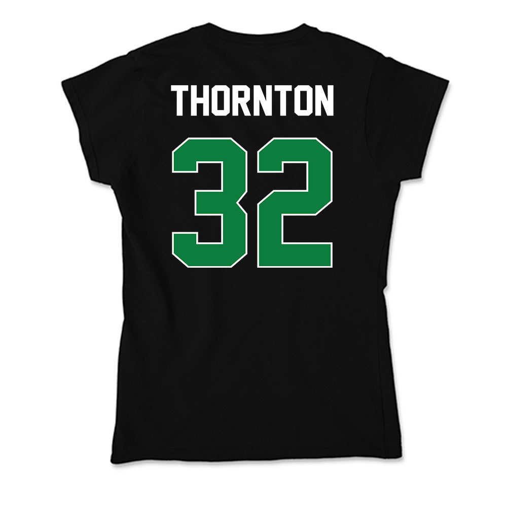 North Texas - NCAA Women's Basketball : Shelby Thornton - Soft Style Women’s T-Shirt-1