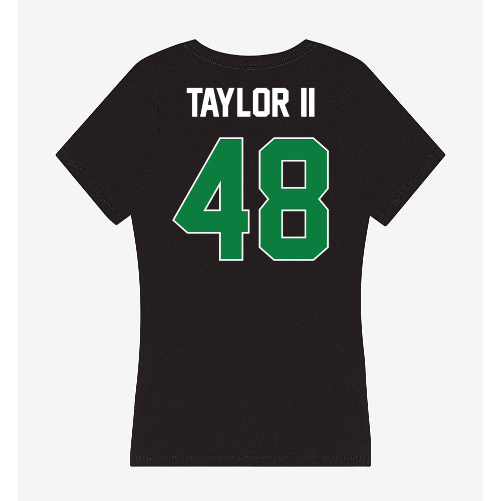 North Texas - NCAA Football : Michael Taylor II - Women's V-Neck T-Shirt-1