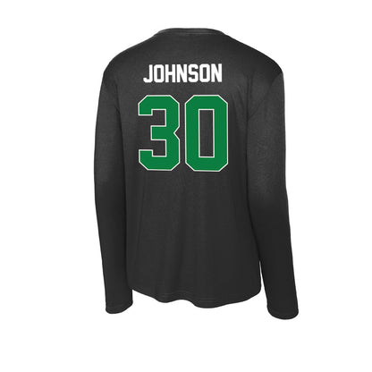 North Texas - NCAA Football : Chantz Johnson - Activewear Long Sleeve T-Shirt-1