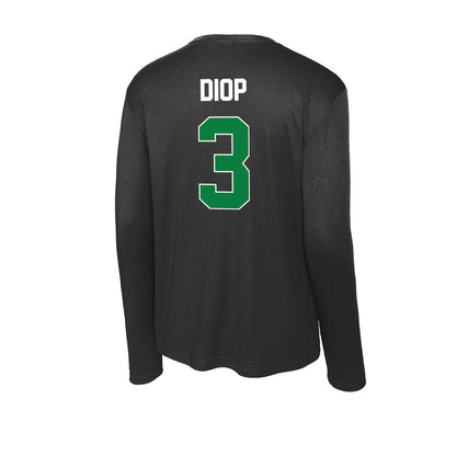 North Texas - NCAA Men's Basketball : Amar Diop - Activewear Long Sleeve T-Shirt-1
