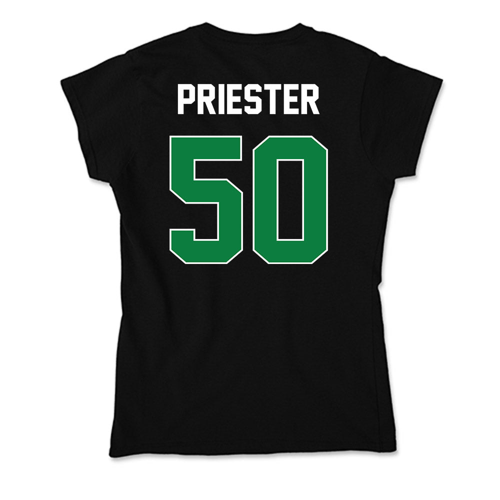 North Texas - NCAA Football : Jahzari Priester - Soft Style Women’s T-Shirt-1