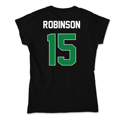 North Texas - NCAA Men's Basketball : Reece Robinson - Soft Style Women’s T-Shirt-1