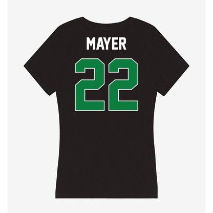 North Texas - NCAA Softball : Sienna Mayer - Women's V-Neck T-Shirt-1
