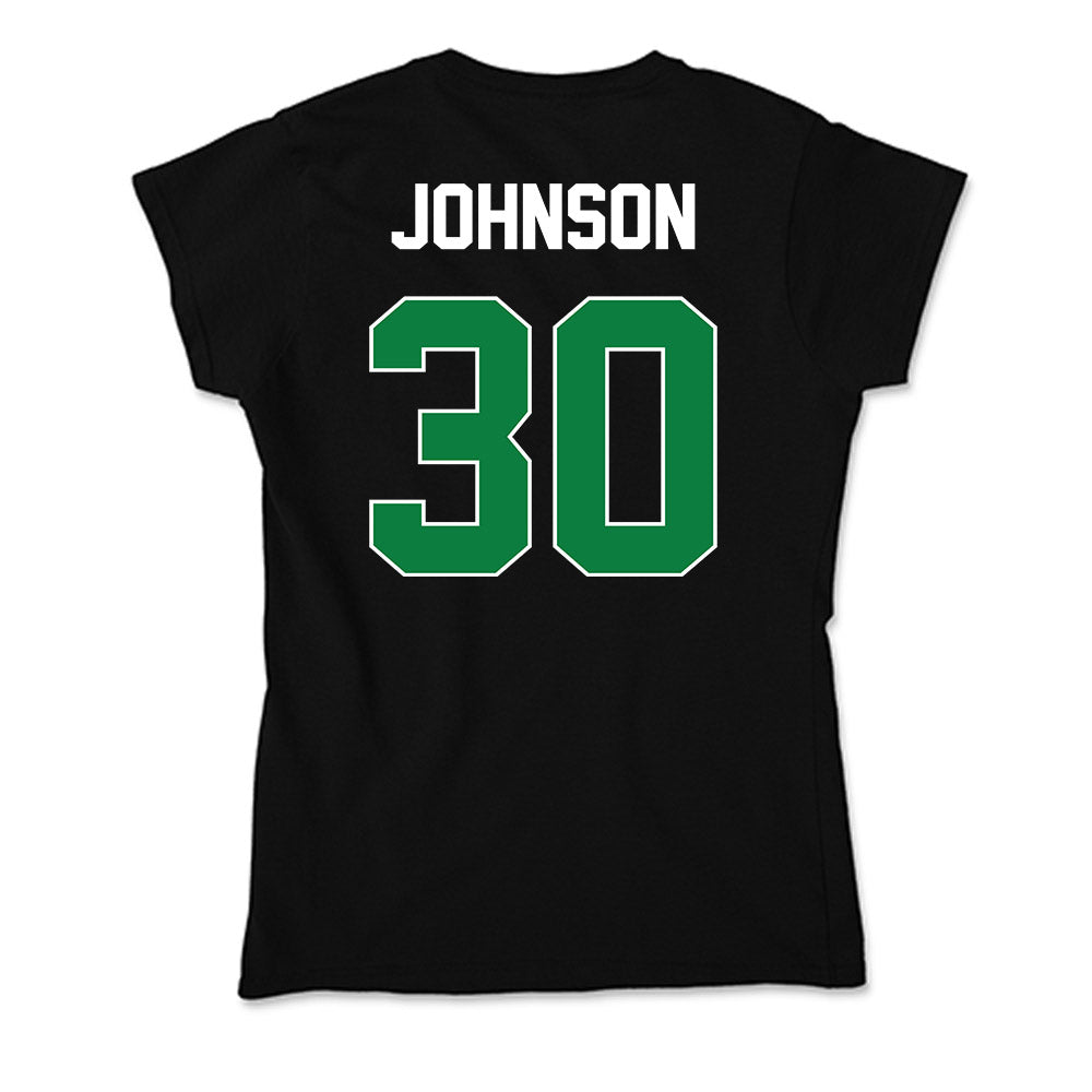 North Texas - NCAA Football : Chantz Johnson - Soft Style Women’s T-Shirt-1