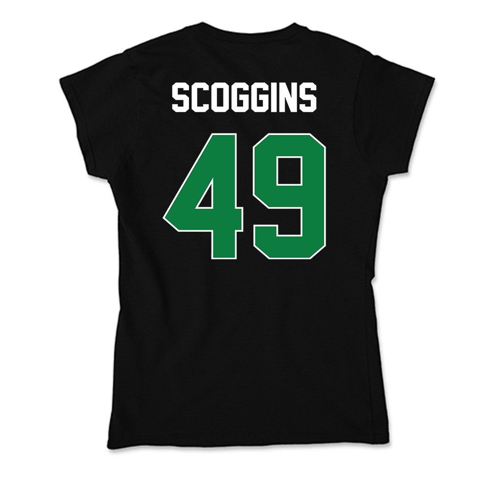 North Texas - NCAA Football : Brodie Scoggins - Soft Style Women’s T-Shirt-1