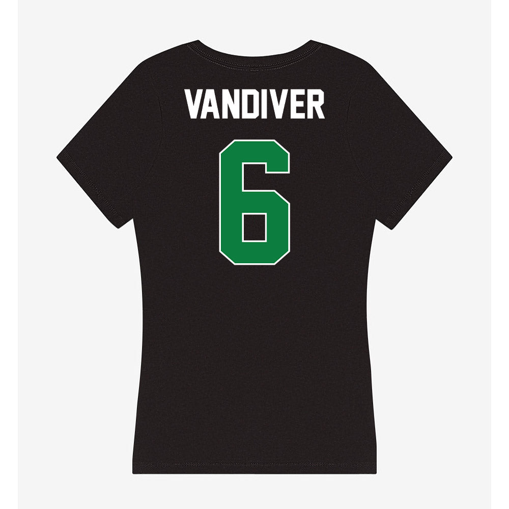 North Texas - NCAA Women's Soccer : Lillian Vandiver - Women's V-Neck T-Shirt-1
