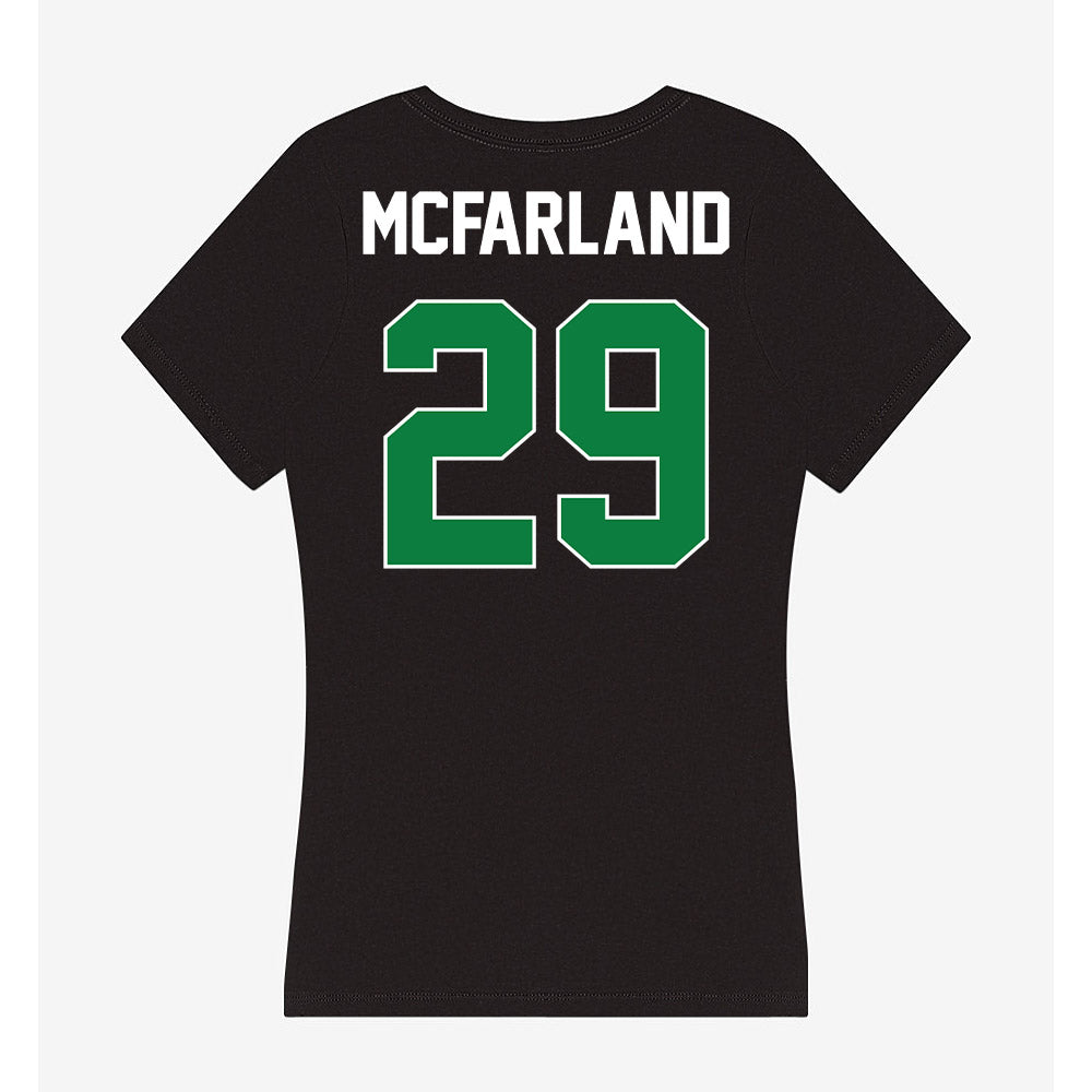 North Texas - NCAA Football : Kamdon McFarland - Women's V-Neck T-Shirt-1