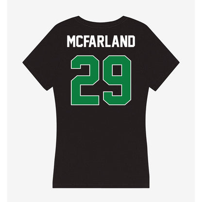 North Texas - NCAA Football : Kamdon McFarland - Women's V-Neck T-Shirt-1