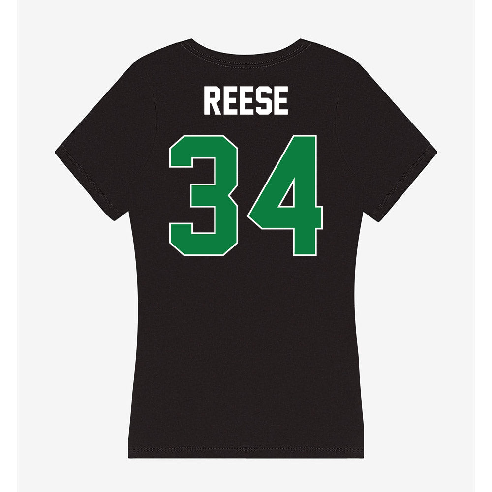 North Texas - NCAA Football : Brenden Reese - Women's V-Neck T-Shirt-1