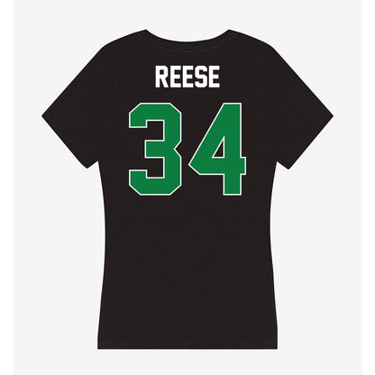 North Texas - NCAA Football : Brenden Reese - Women's V-Neck T-Shirt-1