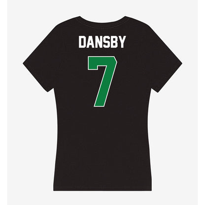 North Texas - NCAA Women's Soccer : Kelby Dansby - Women's V-Neck T-Shirt-1