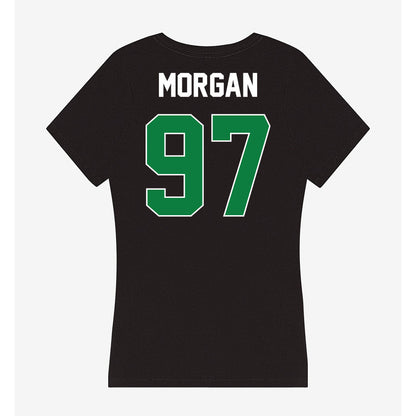 North Texas - NCAA Football : Demetrie Morgan - Women's V-Neck T-Shirt-1