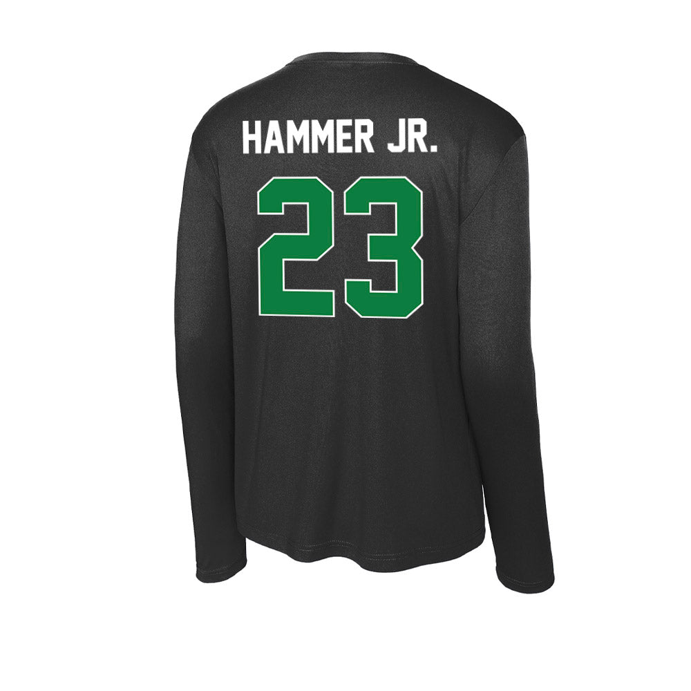 North Texas - NCAA Men's Basketball : Buddy Hammer Jr. - Activewear Long Sleeve T-Shirt-1