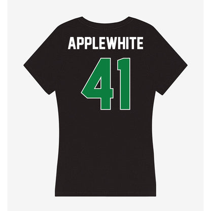 North Texas - NCAA Football : Cason Applewhite - Women's V-Neck T-Shirt-1
