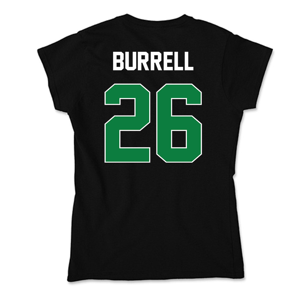 North Texas - NCAA Football : S'Maje Burrell - Soft Style Women’s T-Shirt-1