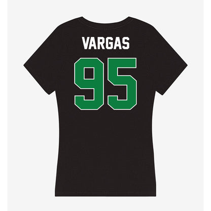 North Texas - NCAA Football : Rudy Vargas - Women's V-Neck T-Shirt-1