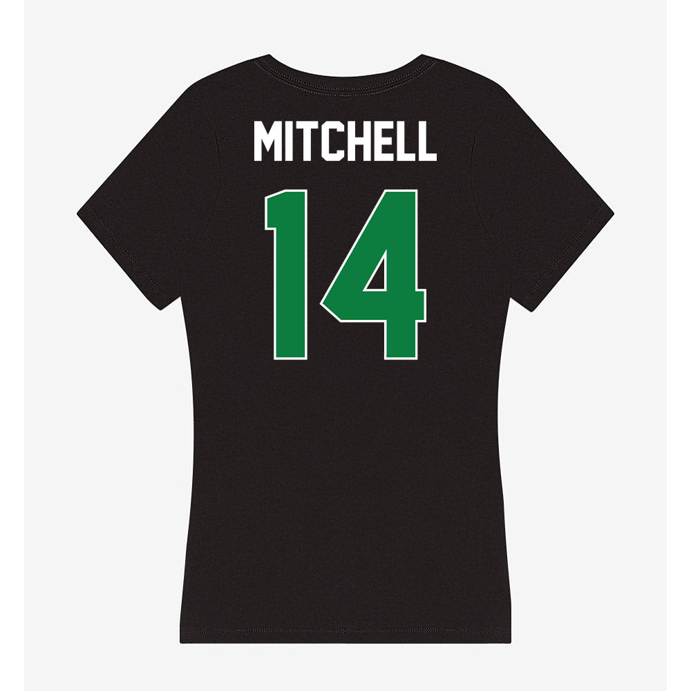 North Texas - NCAA Women's Soccer : SaMya Mitchell - Women's V-Neck T-Shirt-1