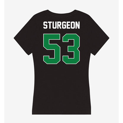 North Texas - NCAA Football : Rohan Sturgeon - Women's V-Neck T-Shirt-1