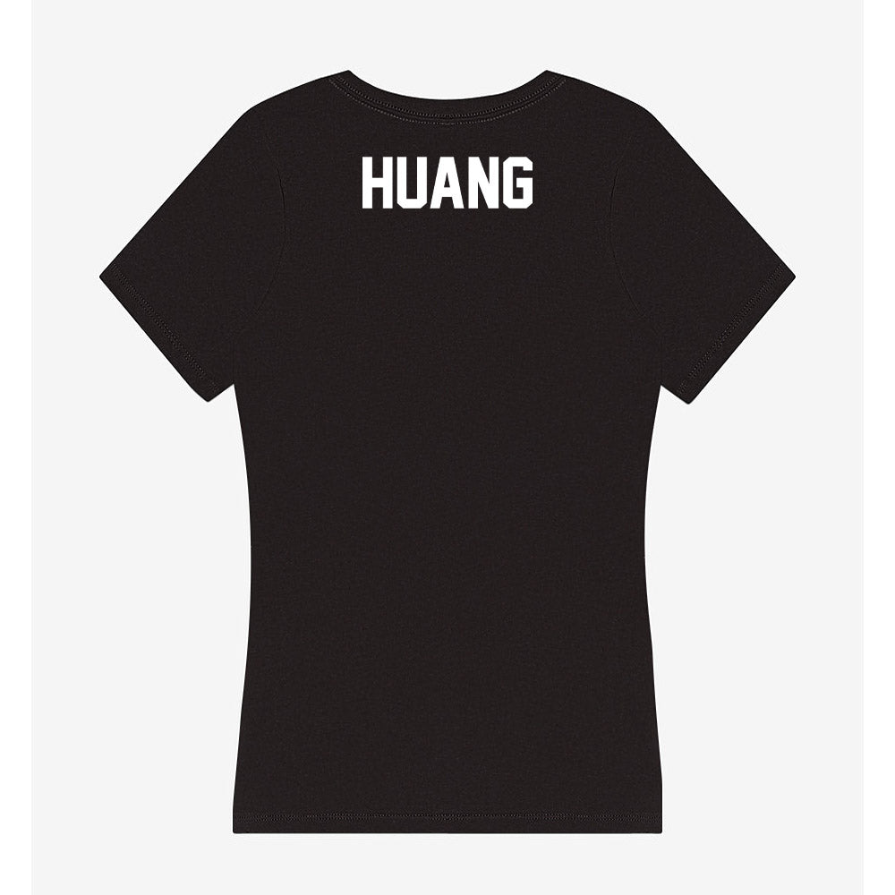 North Texas - NCAA Men's Golf : Alex Huang - Women's V-Neck T-Shirt-1