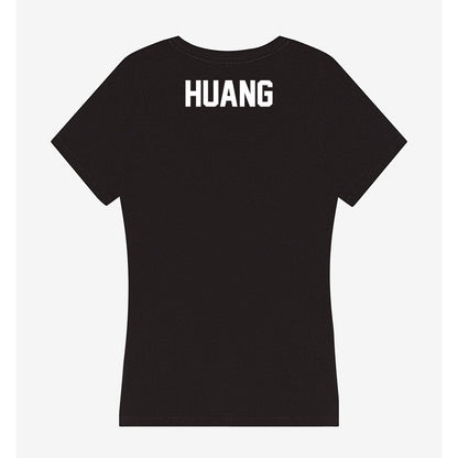 North Texas - NCAA Men's Golf : Alex Huang - Women's V-Neck T-Shirt-1