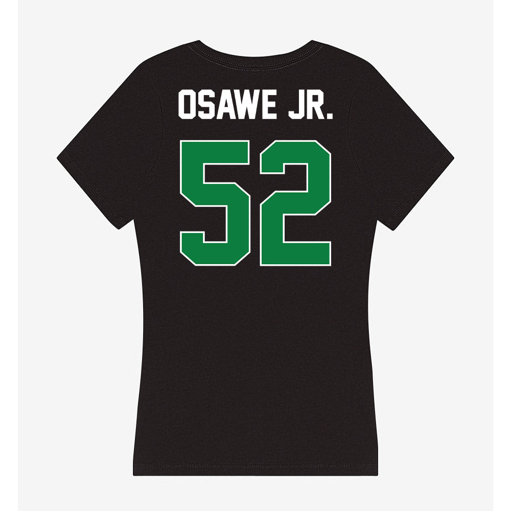 North Texas - NCAA Football : Courage Osawe Jr. - Women's V-Neck T-Shirt-1