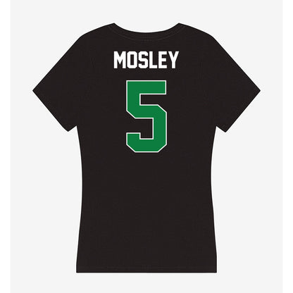 North Texas - NCAA Women's Basketball : Kendall Mosley - Women's V-Neck T-Shirt-1