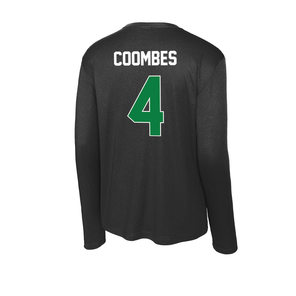 North Texas - NCAA Football : CJ Coombes - Activewear Long Sleeve T-Shirt-1