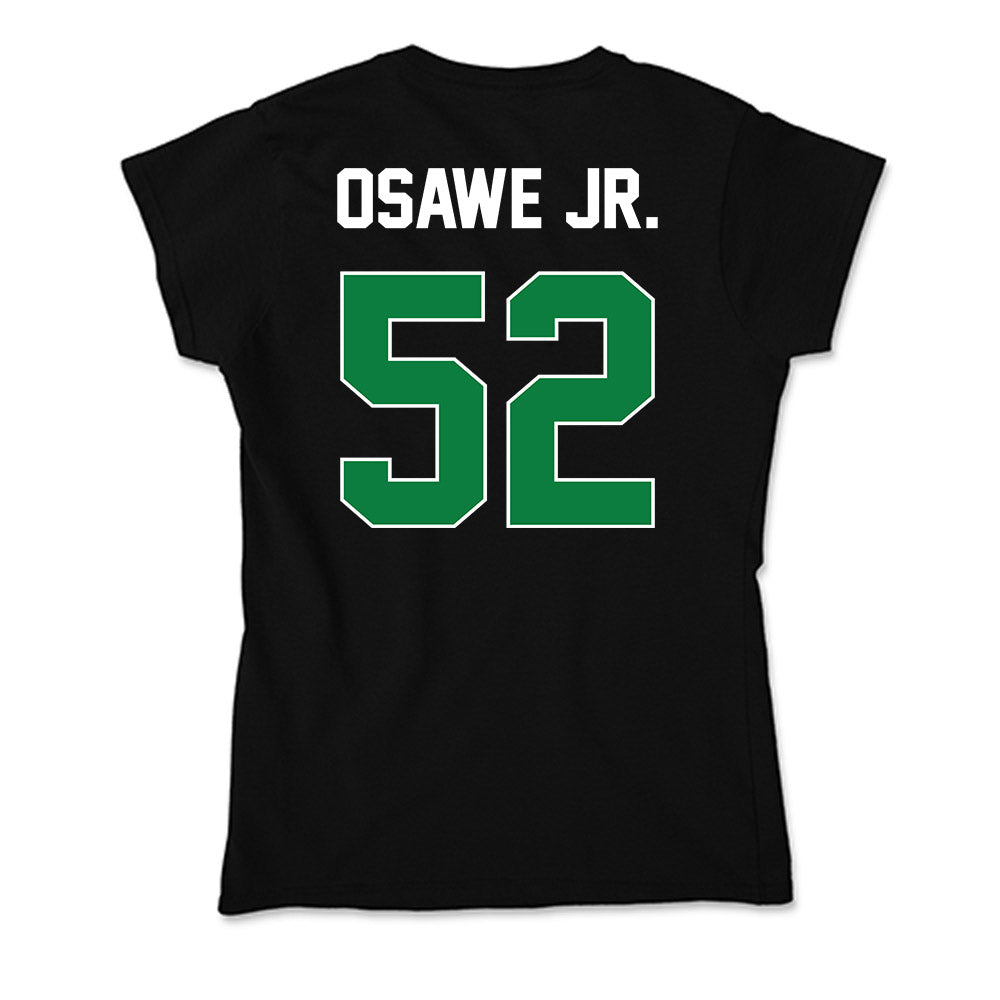 North Texas - NCAA Football : Courage Osawe Jr. - Soft Style Women’s T-Shirt-1