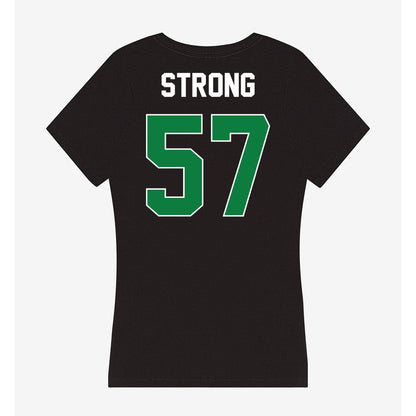 North Texas - NCAA Football : Chandler Strong - Women's V-Neck T-Shirt-1
