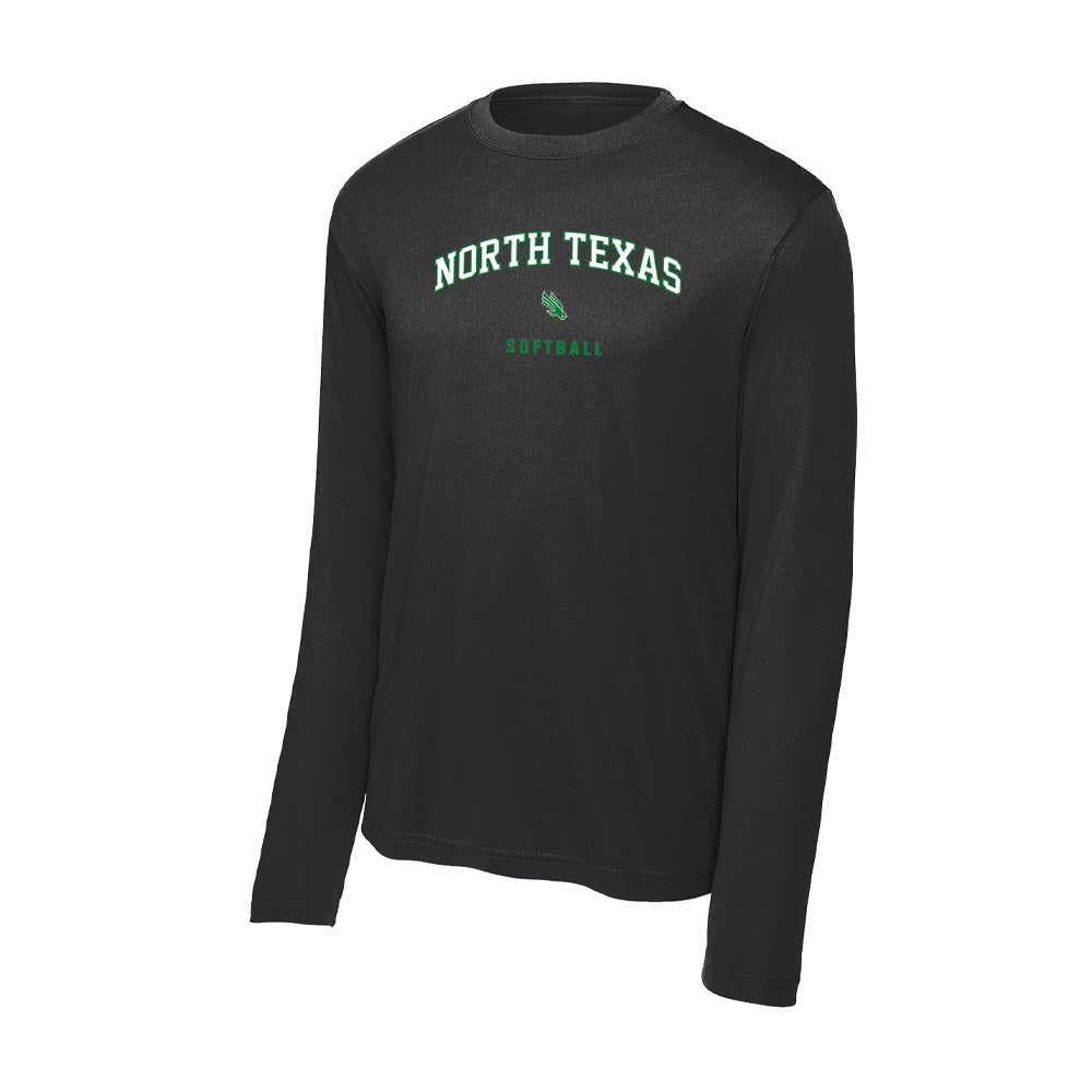 North Texas - NCAA Softball : Madison Conley - Activewear Long Sleeve T-Shirt-0