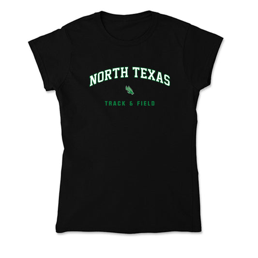 North Texas - NCAA Women's Track & Field : Nichole Thomas - Soft Style Women’s T-Shirt-0