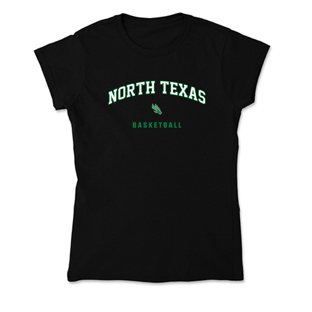 North Texas - NCAA Women's Basketball : KaMyra Barber - Soft Style Women’s T-Shirt-0