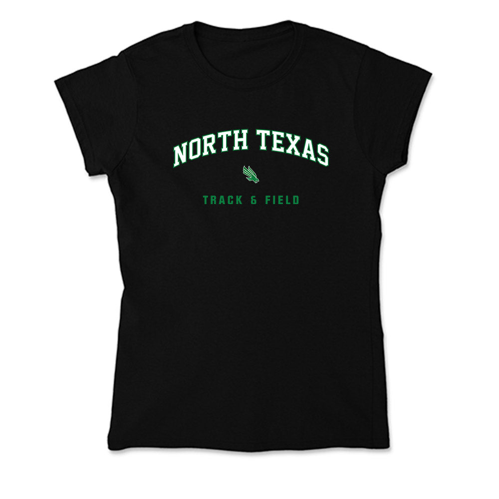 North Texas - NCAA Women's Track & Field : Payton Guye - Soft Style Women’s T-Shirt-1