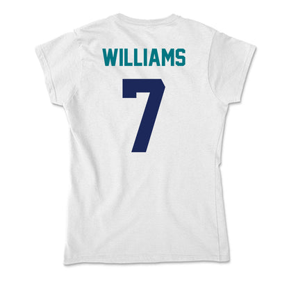 UNC Wilmington - NCAA Men's Basketball : Greedy Williams - Classic Shersey Soft Style Women’s T-Shirt-1