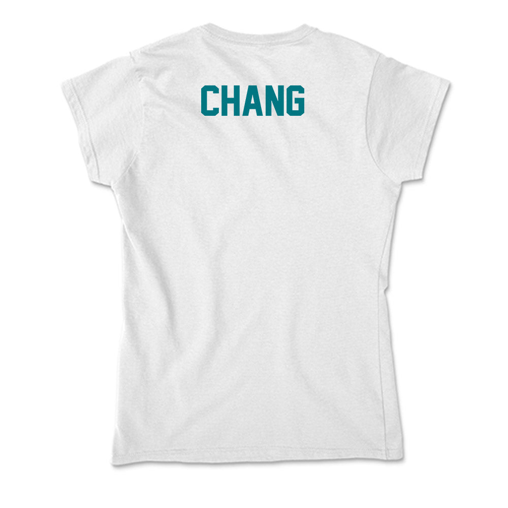 UNC Wilmington - NCAA Women's Golf : Valencia Chang - Classic Shersey Soft Style Women’s T-Shirt-1