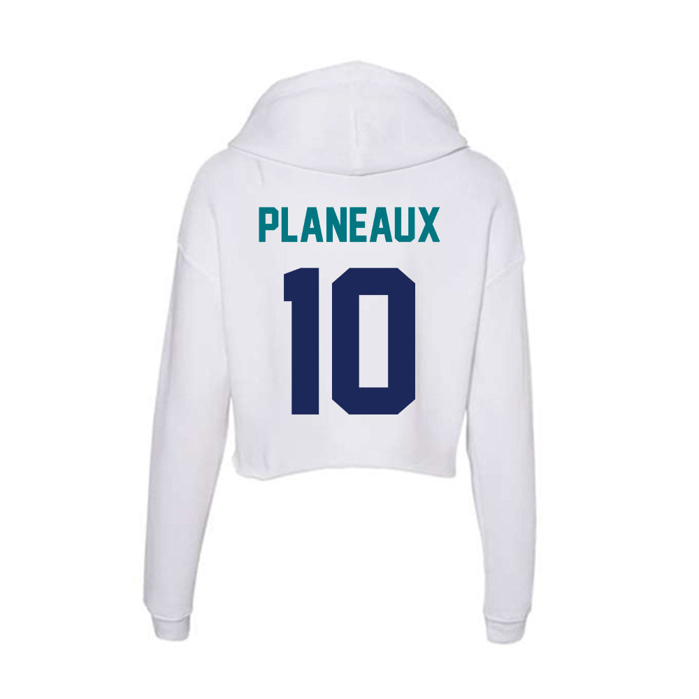 UNC Wilmington - NCAA Women's Soccer : Allie Planeaux - Classic Shersey Women's Crop Fleece Hoodie-1