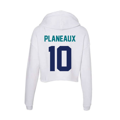 UNC Wilmington - NCAA Women's Soccer : Allie Planeaux - Classic Shersey Women's Crop Fleece Hoodie-1