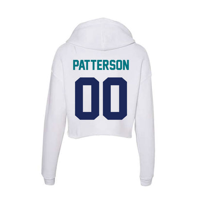 UNC Wilmington - NCAA Baseball : Austin Patterson - Classic Shersey Women's Crop Fleece Hoodie-1
