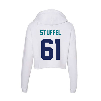 UNC Wilmington - NCAA Softball : Cammie Stuffel - Classic Shersey Women's Crop Fleece Hoodie-1