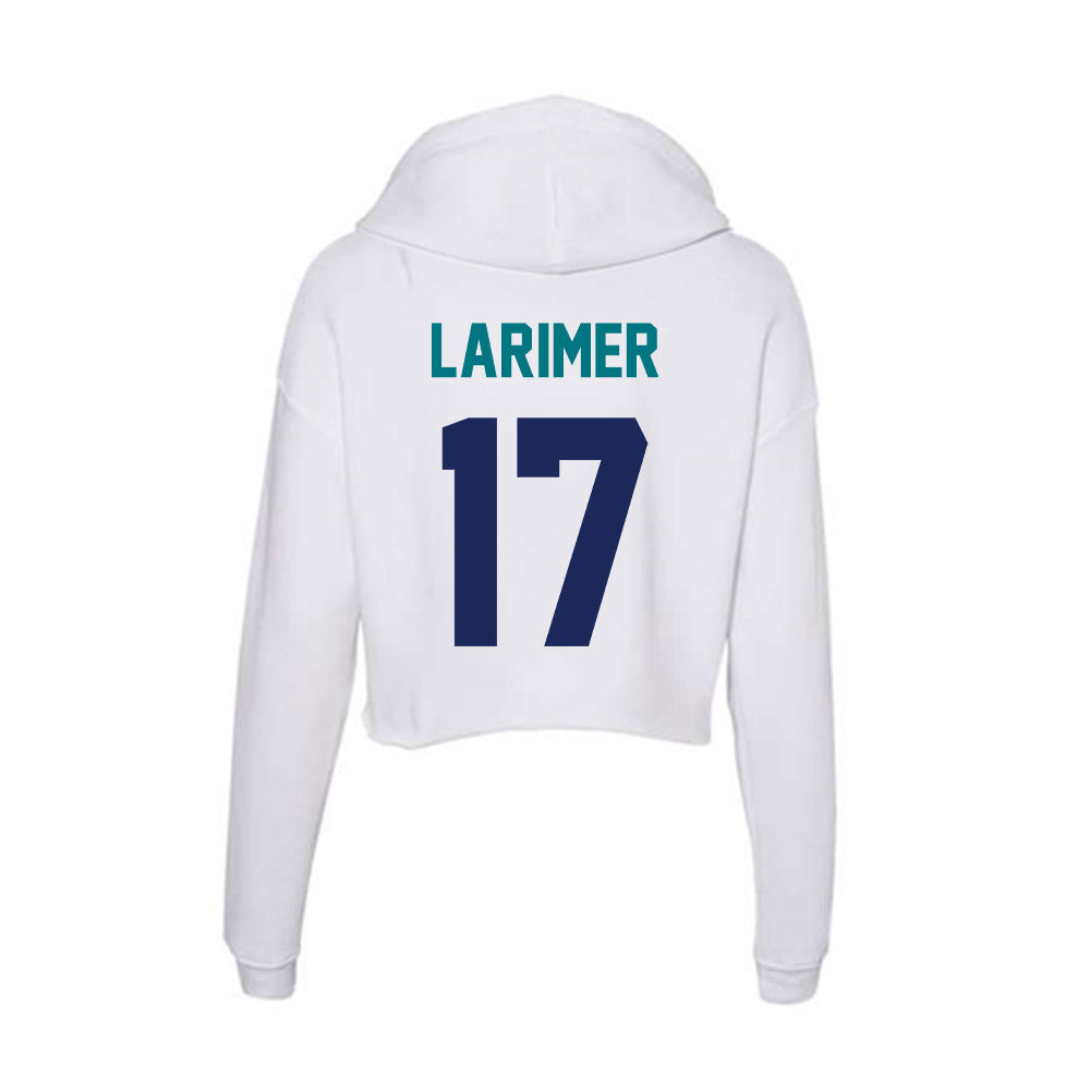UNC Wilmington - NCAA Women's Soccer : Elise Larimer - Classic Shersey Women's Crop Fleece Hoodie-1